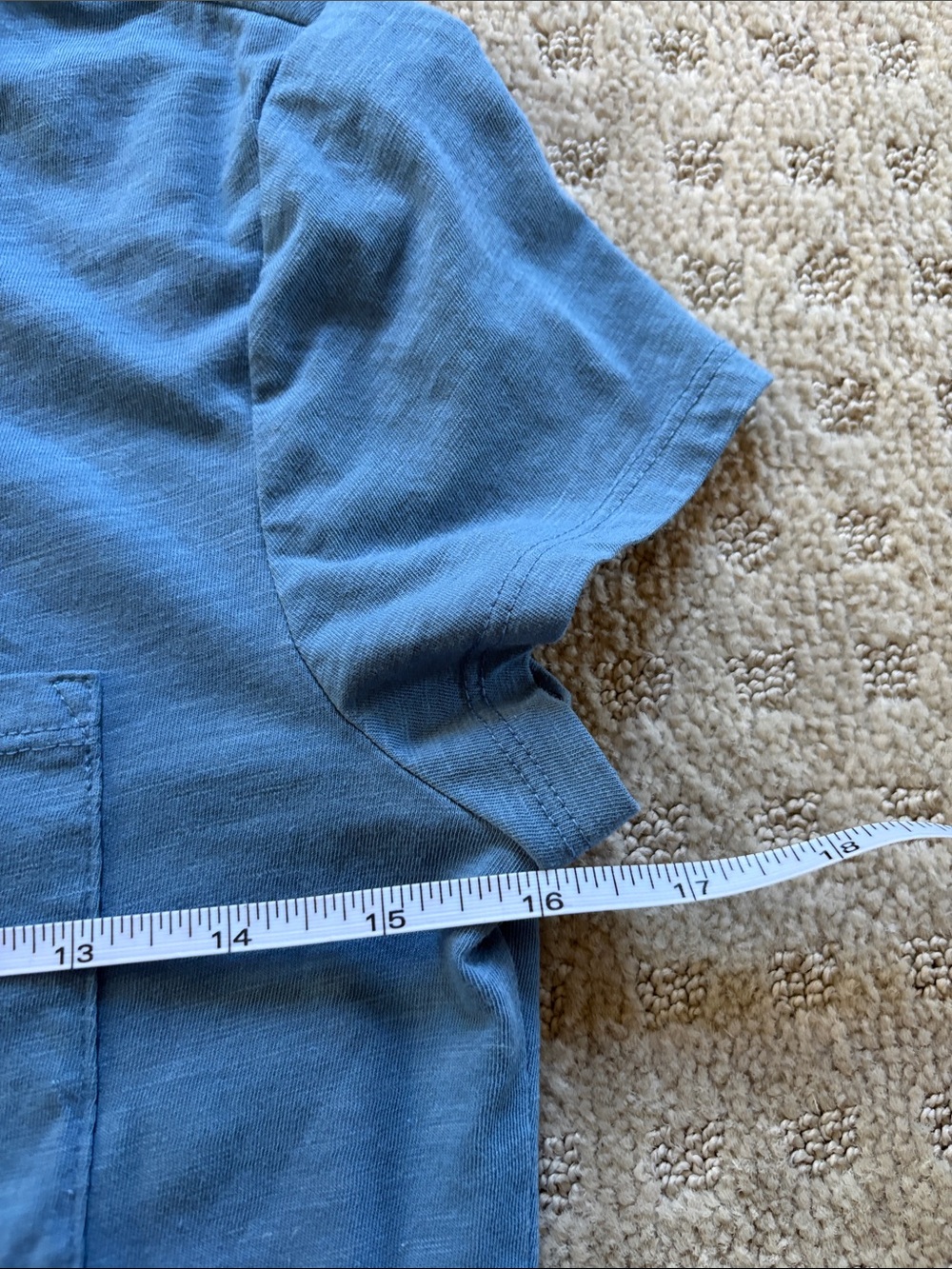 Patagonia Women’s Mainstay Pocket Tee- Blue XS - Picture 7 of 9